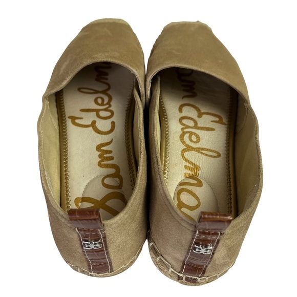 Sam Edelman Khloe Suede Espadrille Flats Slip On Platform Womens Size‎ 8 - Picture 6 of 11